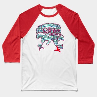 GITS - Lithium Flower - Tachikoma Baseball T-Shirt